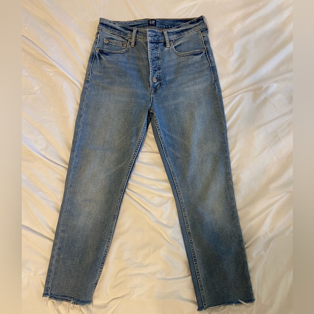 GAP cigarette jeans